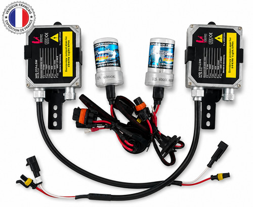 Kit xenon 6000k ampoule - xenon, h7
