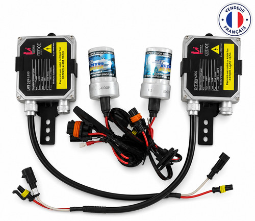 Kit xenon 6000k ampoule - xenon, h1